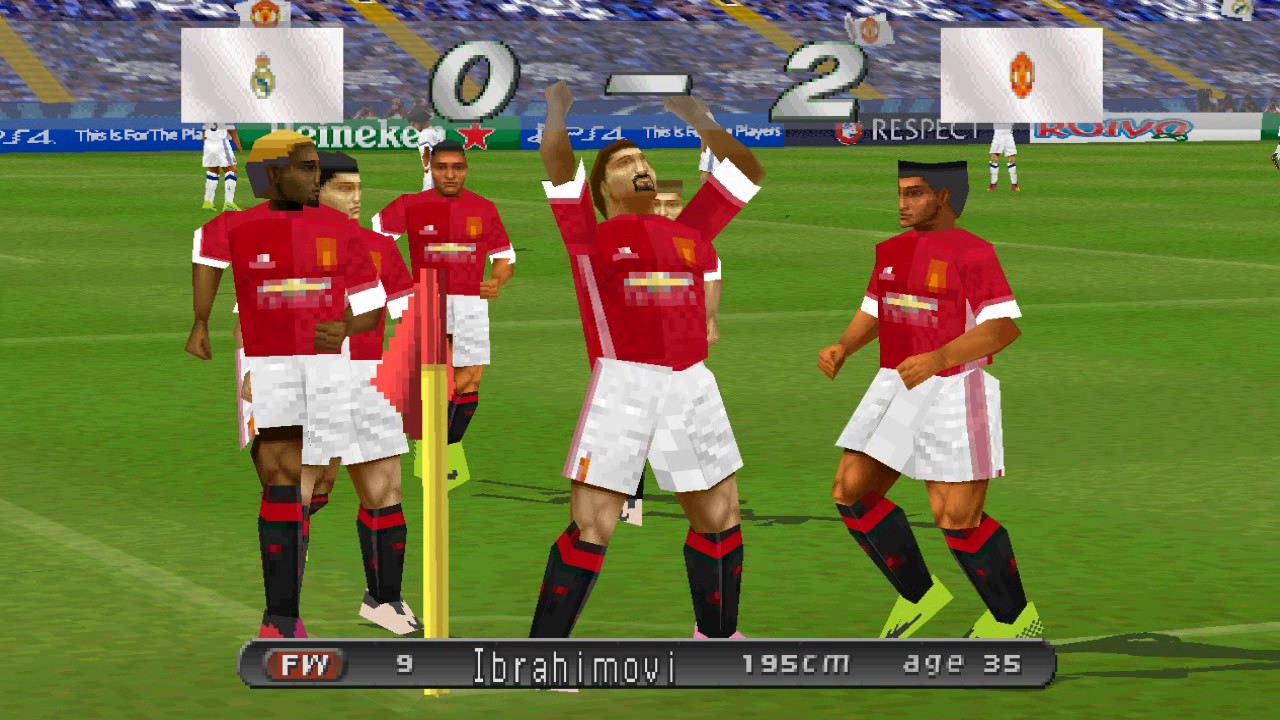 Winning eleven 2002 ps1 iso english real madrid game